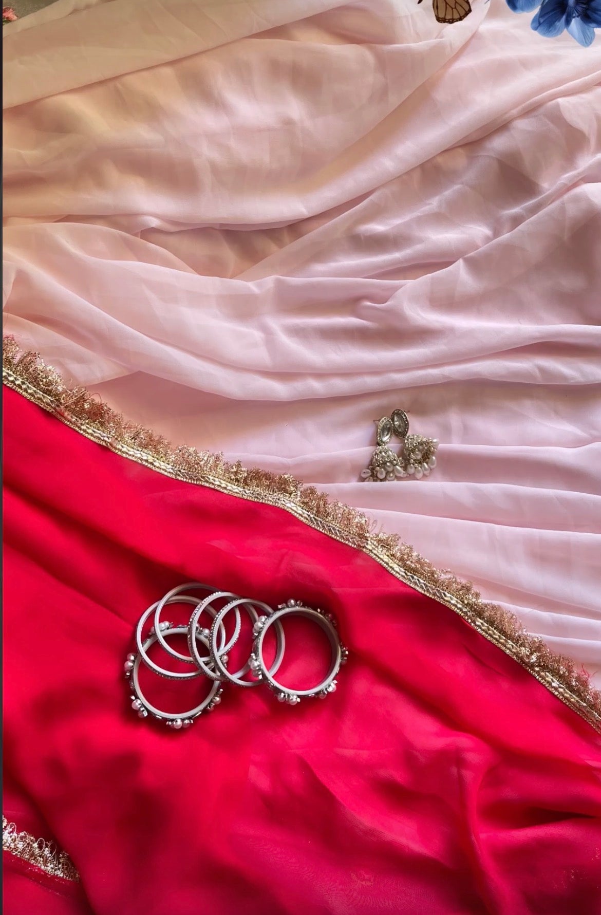 Ruffle Anarkali suit