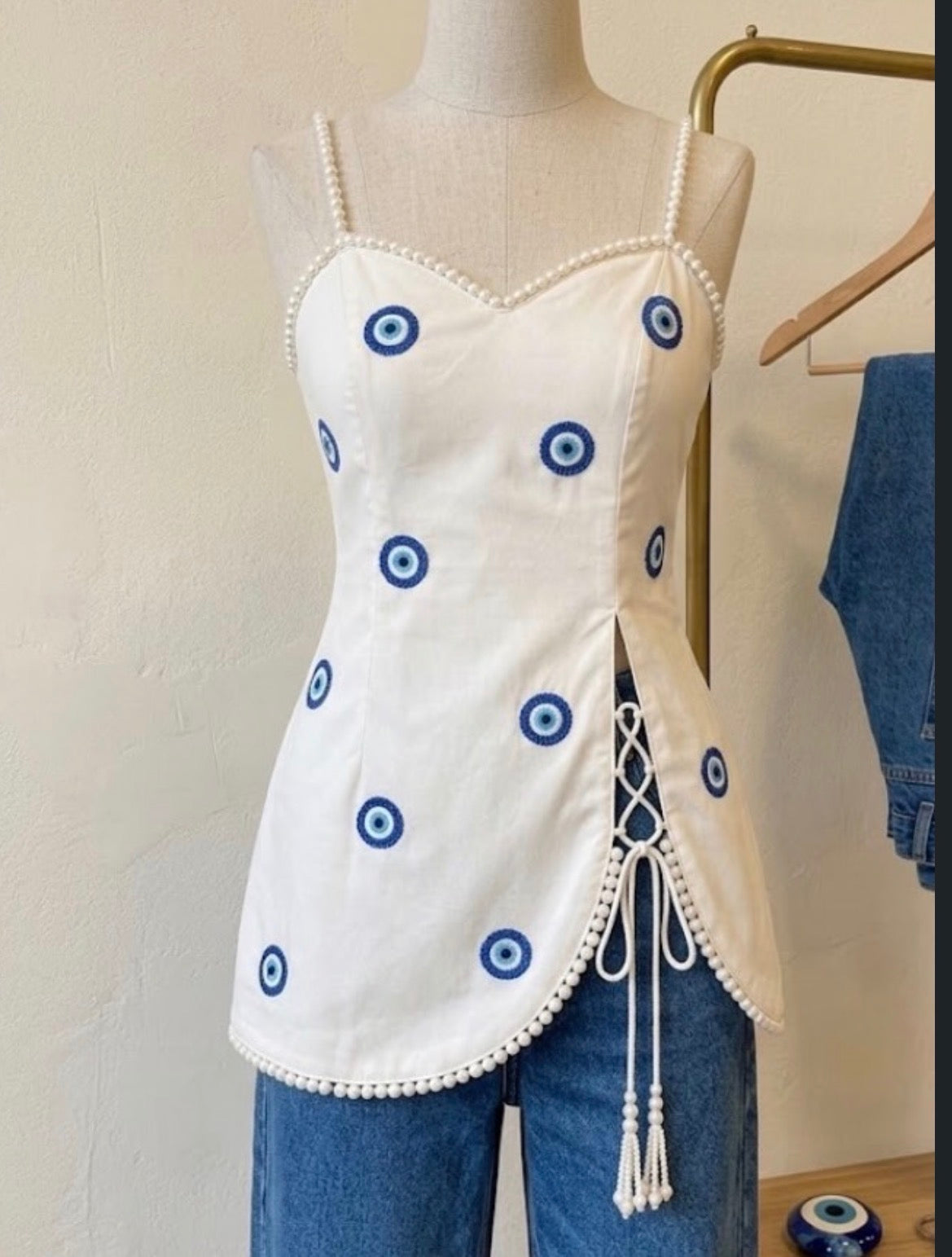 Alaya evil-eye kurti 🧿🪬